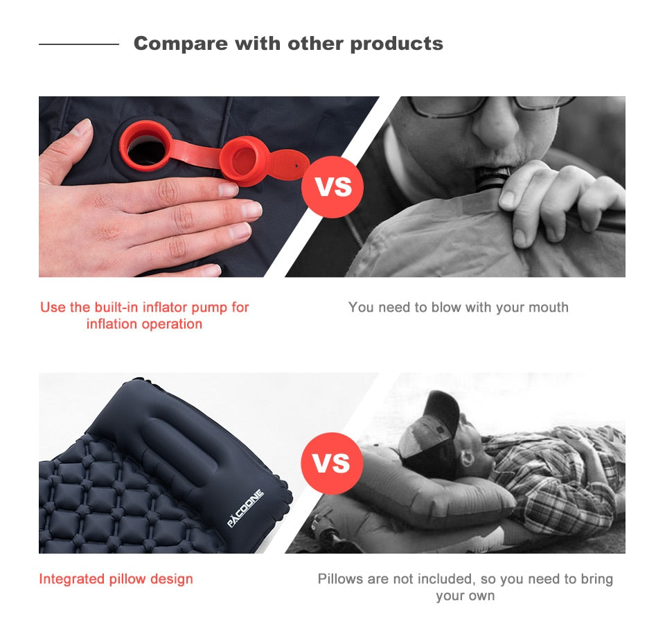 Sleeping Pad Inflatable Mattress