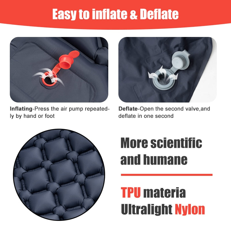 Sleeping Pad Inflatable Mattress